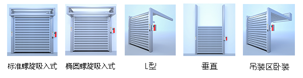 硬質快速門多種結構訂制方案